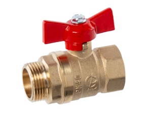 Кран шаровой DN-20 СТАНДАРТ 231 ЛАТУНЬ бабочка ВхН ГАЛЛОП Кран шаровой DN-20 СТАНДАРТ 231 ЛАТУНЬ бабочка ВхН ГАЛЛОП