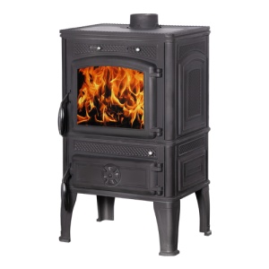 Печь-камин DACHA  чугунная d = 120 мм (12 кВт)