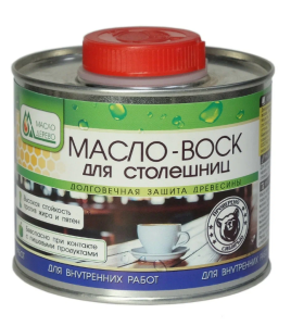 Масло-воск для столешниц  0,5 л Масло&Дерево