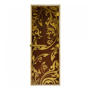 Дверь стеклянная ЗОЛОТАЯ ВЕНЕЦИЯ 700 х 1900 мм 3 петли, стекло 8 мм, коробка ОЛЬХА, магнит DoorWood Дверь стеклянная ЗОЛОТАЯ ВЕНЕЦИЯ 700 х 1900 мм 3 петли, стекло 8 мм, коробка ОЛЬХА, магнит DoorWood