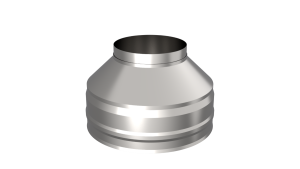 Оголовок d = 150/220 мм без зонта (Н+Н)  (9)