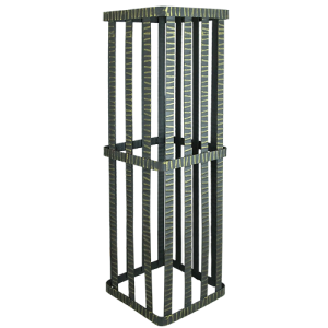 Сетка для камней ГЕФЕСТ - УРАГАН 40/45 (300 х 300 х  750 мм) Сетка для камней ГЕФЕСТ - УРАГАН 40/45 (300 х 300 х  750 мм)