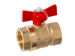 Кран шаровой DN-20 СТАНДАРТ 230 ЛАТУНЬ бабочка ВхВ ГАЛЛОП Кран шаровой DN-20 СТАНДАРТ 230 ЛАТУНЬ бабочка ВхВ ГАЛЛОП