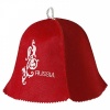 Шляпа "Russia" ПЭ (красный)