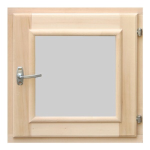 Оконный блок СОСНА 500 х 500 мм СТЕКЛОПАКЕТ