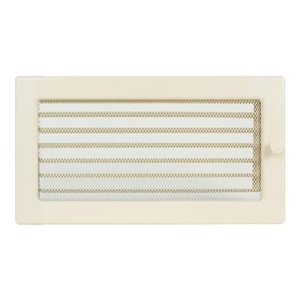 Решетка вентиляционная КРЕМОВАЯ с жалюзи (170 х 300 мм) FIREWAY