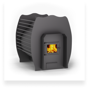 Печь-каменка ЛЕГЕНДА КЛАССИК КАМЕНКА 26 С дверца со стеклом (14 - 26 м.куб)