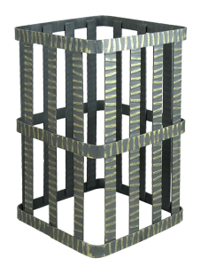 Сетка для камней ГЕФЕСТ - УРАГАН 18/25/30/ГРОЗА 18 (250 х 250 х  320 мм)