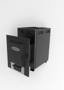 Печь-каменка КЕННЕТ ПРОПАР 15М22 антрацит (15  м.куб)