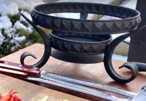 Подставка для сковороды садж ГРАНИТНАЯ