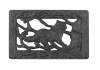 Решетка вентиляционная РВ-1  КОТ УЧЕНЫЙ каминная верхняя крашеная RLK 1517 (ПР:250х140) ЛИТКОМ