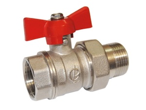 Кран шаровой DN-20 СТАНДАРТ 232 АМЕРИКАНКА НИКЕЛЬ с накидной гайкой бабочка ГАЛЛОП Кран шаровой DN-20 СТАНДАРТ 232 АМЕРИКАНКА НИКЕЛЬ с накидной гайкой бабочка ГАЛЛОП