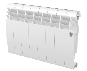 Радиатор биметаллический ROYAL THERMO BILINER BIANCO TRAFFICO 350/80 -  8 секций