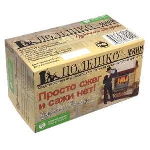ПОЛЕШКО-ТЭ  МИНИ 470 г. средство очистки дымоходов от сажи (16) ПОЛЕШКО-ТЭ  МИНИ 470 г. средство очистки дымоходов от сажи (16)