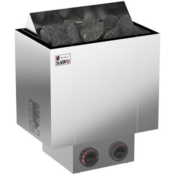 Электрокаменка SAWO NORDEX NRX - 45 NB-Z (3 - 6 м.куб.) со встроенным пультом