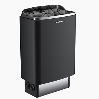 Электрокаменка HARVIA SENTIOTEC 100 series, black steel, 6 кВт (5 - 8 м.куб) настенная, Австрия