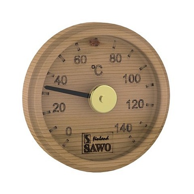 Гигрометр 102-HD Круглый с гравировкой SAWO
